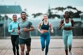 Achieving the Perfect Tone: How Often Should You Exercise for Results? 3 image of man and 3 women doing cardio exercise Redhill to help tone and remove fat from the body.